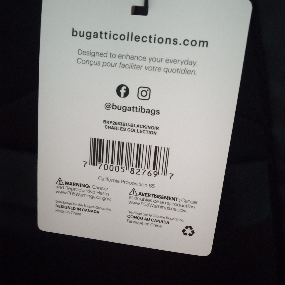 Bugatti back pack - Picture 3 of 6